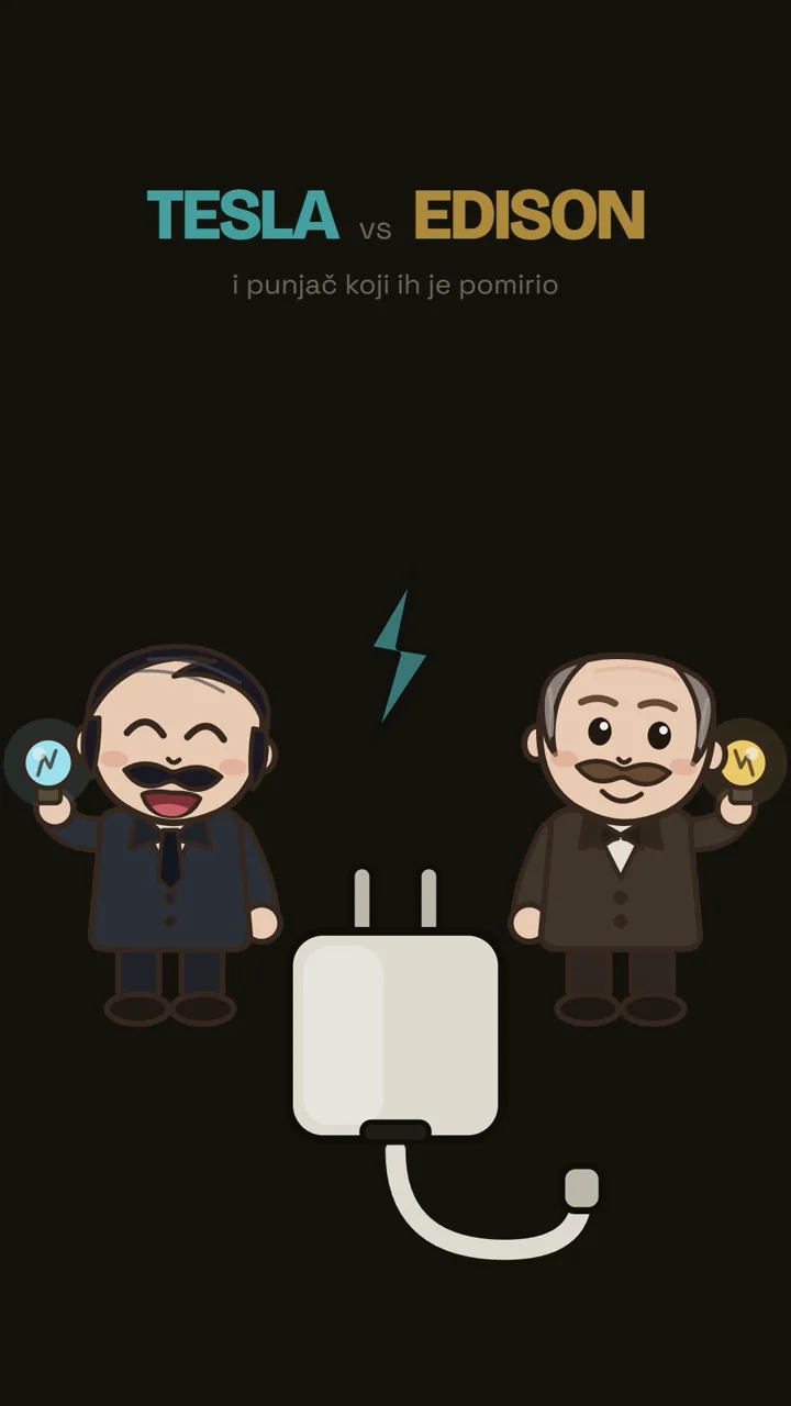 Rat struja: AC vs DC — i punjač koji ih je pomirio